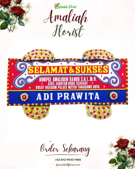 Papan Bunga Ucapan Selamat Jatipurwo